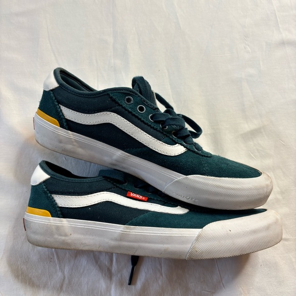 Vans Turquoise and White Casual Shoes - Picture 7 of 8